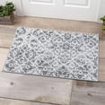 thumbnail image 1 of Moroccan Indoor Door Mat - 20''''x32'''' Front Door Mat Entrance Doormat,Grey Non-Slip Absorbent Entryway Rug Resist Dirt Rug,Low-Profile Floor Carpet for Doorway Entry Kitchen, 1 of 6
