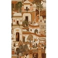 thumbnail image 1 of Moroccan Inspired Architectural Design Wallpaper R8282, 1 of 3
