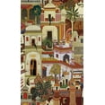thumbnail image 1 of Moroccan Inspired Architectural Design Wallpaper R8283, 1 of 3