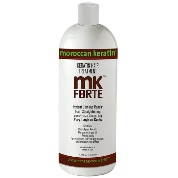 Moroccan Keratin FORTE Most Effective Brazilian Keratin Hair Treatment 1000ml Professional Salon Results at home