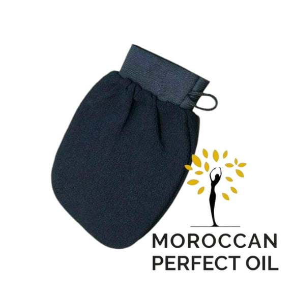 Moroccan Kessa Exfoliating Glove -Spa Mitt for Dead Skin & Impurity Removal