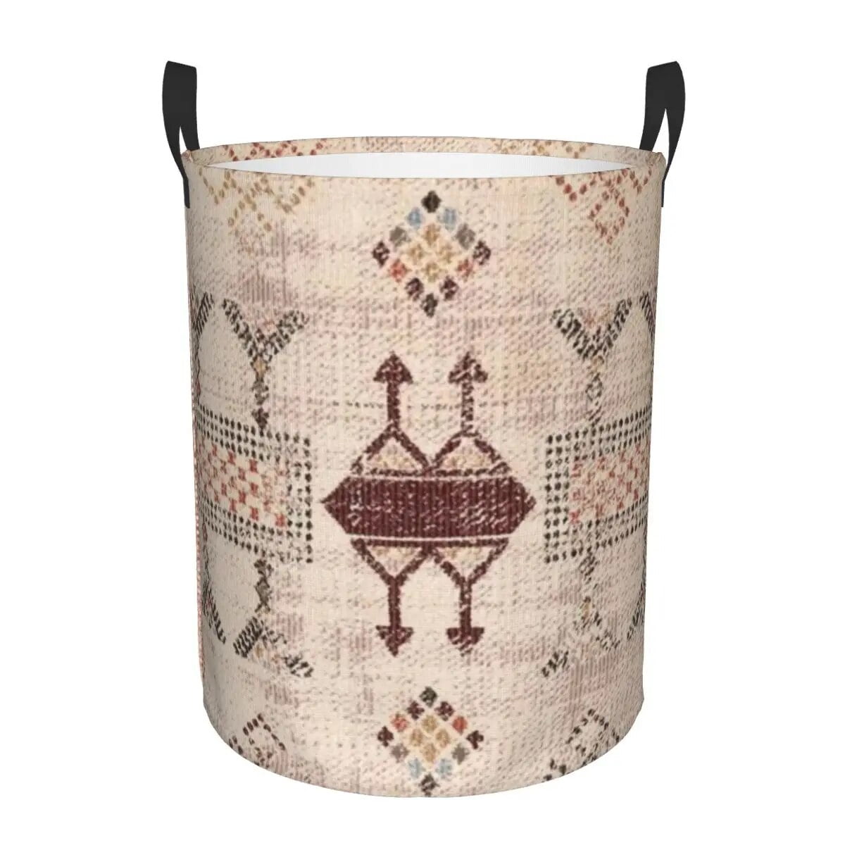 Moroccan Laundry Basket Collapsible Bohemian Boho Clothing Hamper Toys Organizer Storage Bins
