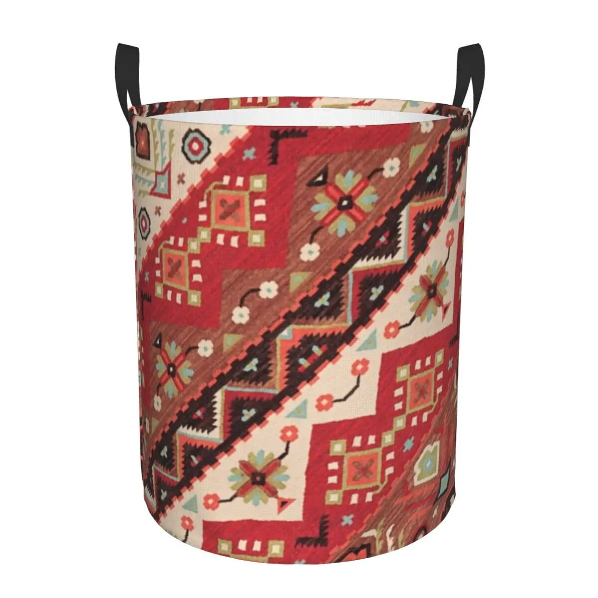 Moroccan Laundry Basket Collapsible Bohemian Boho Clothing Hamper Toys Organizer Storage Bins