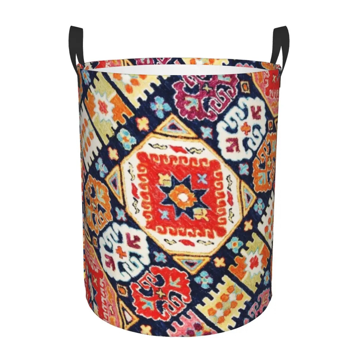 Moroccan Laundry Basket Collapsible Bohemian Boho Clothing Hamper Toys Organizer Storage Bins