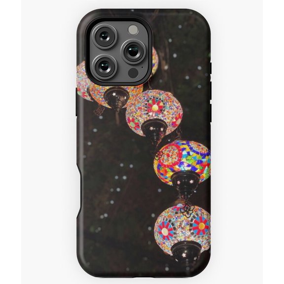 Moroccan Lights Lanterns Festival Art Phone Case for iPhone 16 15 14 13 12 11 Pro Max