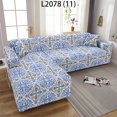 thumbnail image 1 of Moroccan Mandala Elastic Sofa Covers for Living Room Stretch Couch Cover Floral Lattice Sectional Sofa Slipcover 1/2/3/4-seater, 1 of 5