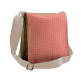 thumbnail image 1 of Moroccan Messenger Bag, Tile Like, Unisex Cross-body, by Ambesonne, 1 of 2