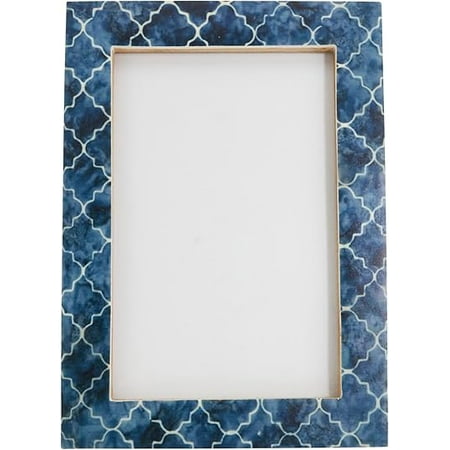 Moroccan Mosaic Bone Photo Frame