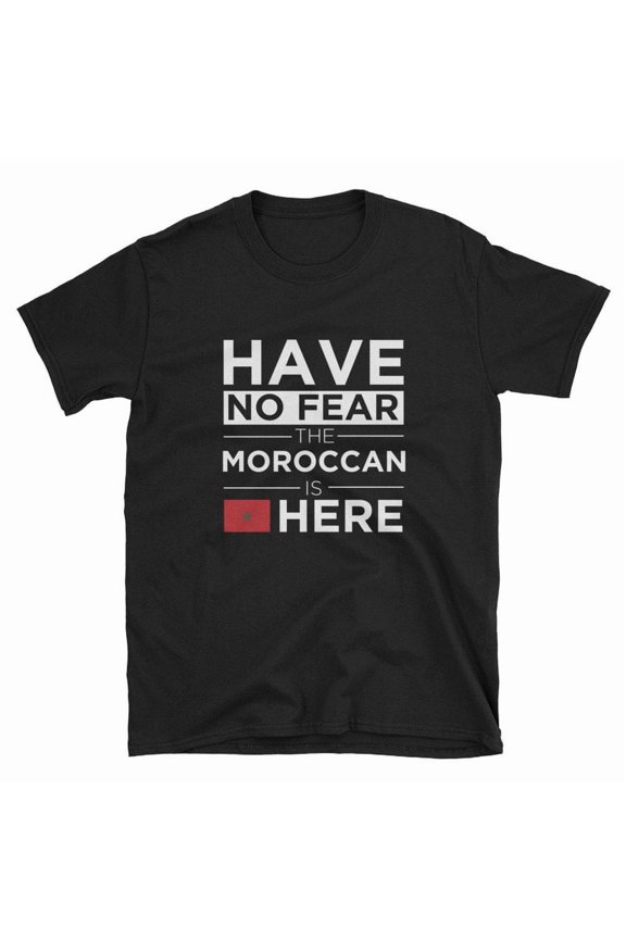 Moroccan Pride Gift Morocco Country Flag Africa Roots Graphic Tee Shirt,for unisex up to size 5XL