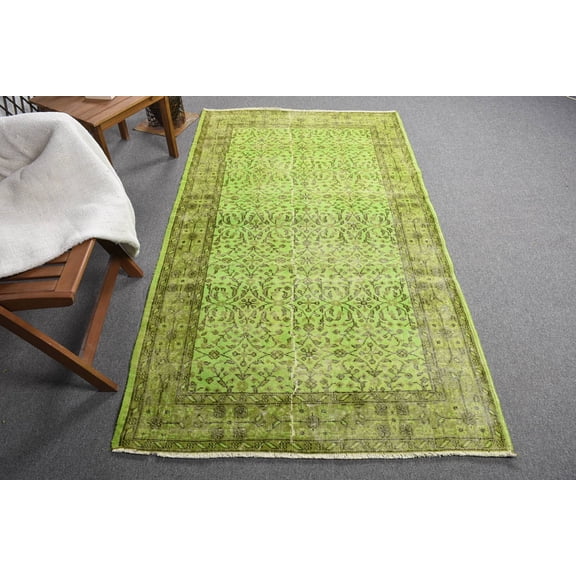 Moroccan Rug, 3.9x6.7 ft Area Rug, Antique Rugs, Turkish Rug, Vintage Rug