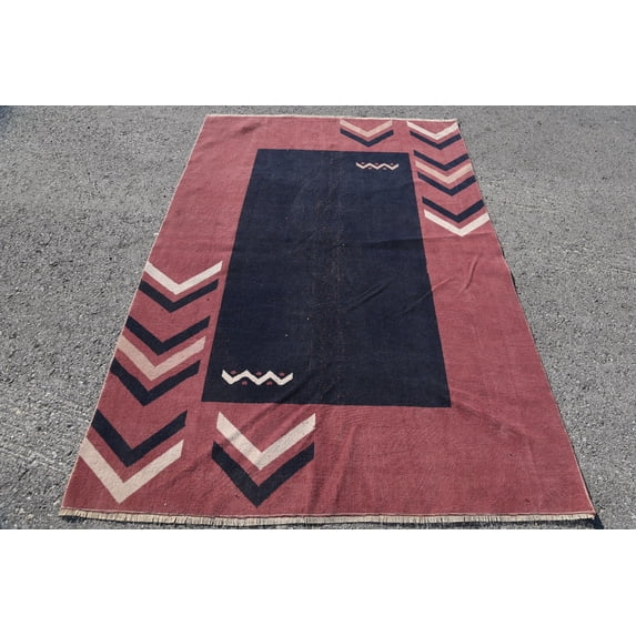 Moroccan Rugs, Vintage Rug, Turkish Rug, Bedroom Rug, 4.7x7 ft Area Rugs