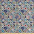 thumbnail image 1 of Ambesonne Moroccan Fabric by the Yard Upholstery, Colorful Floral Set, 2 Yards, Multicolor, 1 of 4