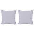 thumbnail image 1 of Ambesonne Moroccan Throw Pillow Cover 2 Pack, Pastel Tones Floral Motif, 16", Multicolor, 1 of 2