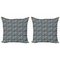 thumbnail image 1 of Ambesonne Moroccan Throw Pillow Cover 2 Pack, Antique Cultural Folk, 16", Multicolor, 1 of 2