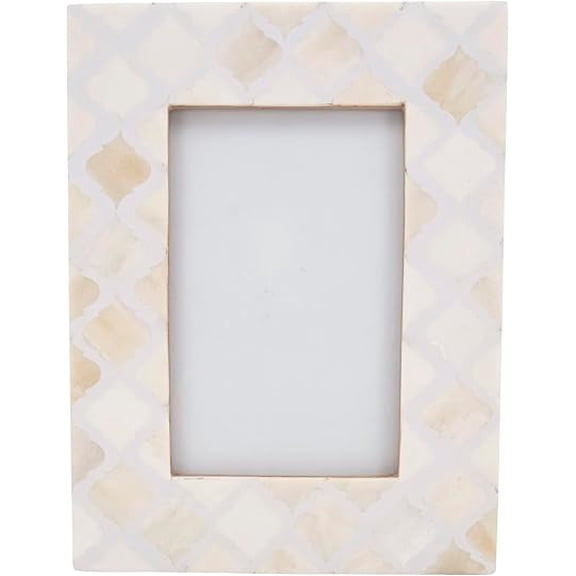 Moroccan Tile Bone Photo Frame