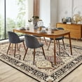 thumbnail image 1 of Moroccan Trellis Area Rug for Living Room, Washable Ultra-thin Soft Rugs 5x7 for Bedroom, Large Non-slip Non Shedding Carpet for Dining Room Office, 5*7/8*10/9*12 ft, 1 of 7