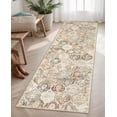 thumbnail image 1 of Moroccan Trellis Washable Rug, Kitchen Rugs for Entryway Bathroom, Non-Slip Indoor Door Mat Ultra-Thin, Small Oriental Throw Carpet for Bedroom Entry, 1 of 6