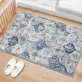thumbnail image 1 of Moroccan Trellis Washable Rug, Kitchen Rugs for Entryway Bathroom, Non-Slip Indoor Door Mat Ultra-Thin, Small Oriental Throw Carpet for Bedroom Entry, 1 of 5