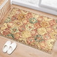 thumbnail image 1 of Moroccan Trellis Washable Rug, Kitchen Rugs for Entryway Bathroom, Non-Slip Indoor Door Mat Ultra-Thin, Small Oriental Throw Carpet for Bedroom Entry, 1 of 5