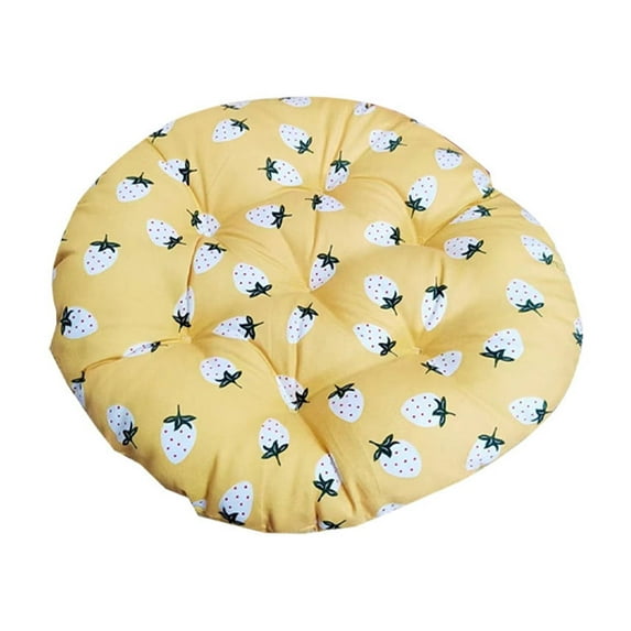 Moroccan Tufted Floor Cushion 16x16x2 Inch, Bohemian Style Pouf for Meditation & Decor