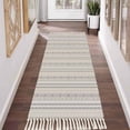 thumbnail image 1 of Moroccan Washable Runner Rug 2x6 Vintage Beige Neutral Boho Runners for Hallways Kitchen Rugs Soft Print Distressed Geometric Floor Carpet Runner for Bedroom Laundry, 1 of 9