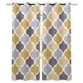 thumbnail image 1 of Moroccan White And Black Pattern Room Curtains Window Curtain Lights Bathroom Bedroom Outdoor Fabric Print Kid, 1 of 5