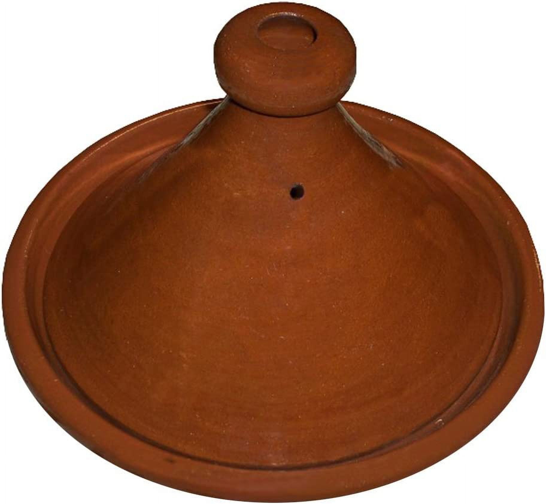 Moroccan cooking tagine handmade lead free safe glazed large 12 inches