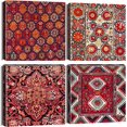 thumbnail image 1 of Moroccan style Printing on canvas Wall decoration for Bedroom Oil paintings for Bath Bedroom Restaurant 12x12 inch Unframed, 1 of 4