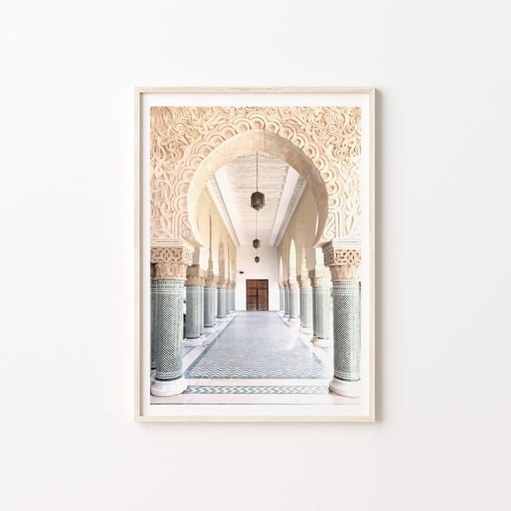 Moroccan wall art Morocco door Poster Marrakech photography bohemian photo Poster, Unframed Poster Size 24x36