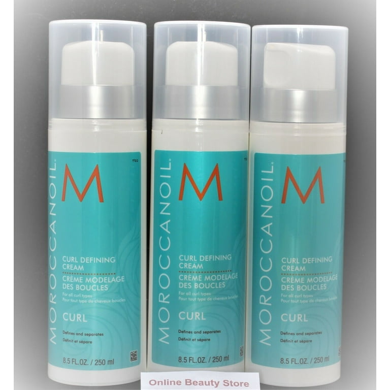 MoroccanOil Curl Defining Cream 8.5 oz / 250ml - Pack of factory 3