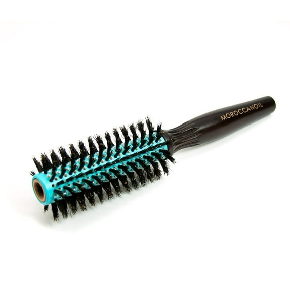 Moroccanoil 25mm Professional Ceramic Barrel Boar Bristle Round Brush for short /Medium Length Hair