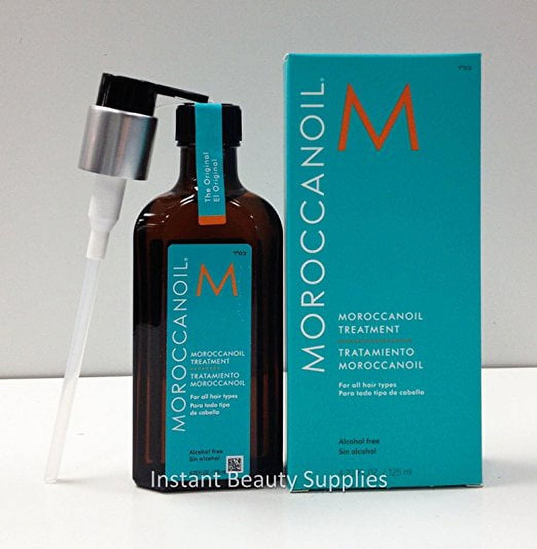 Moroccanoil Argan Oil Formula Treatment Original for All Hair Types 125ml / 4.23 oz with Pump