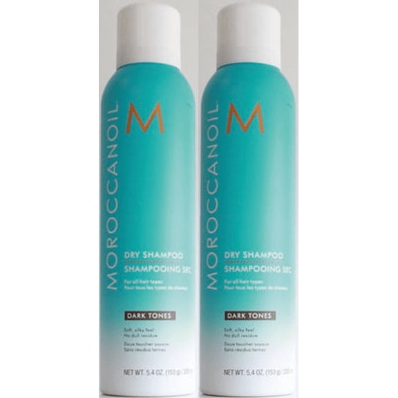 Moroccanoil Dry Shampoo Dark Tones 5.4 Ounce Pack Of 2