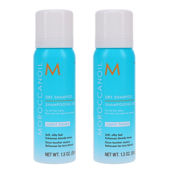Moroccanoil Dry Shampoo Light Tones 1.3 oz 2 Pack
