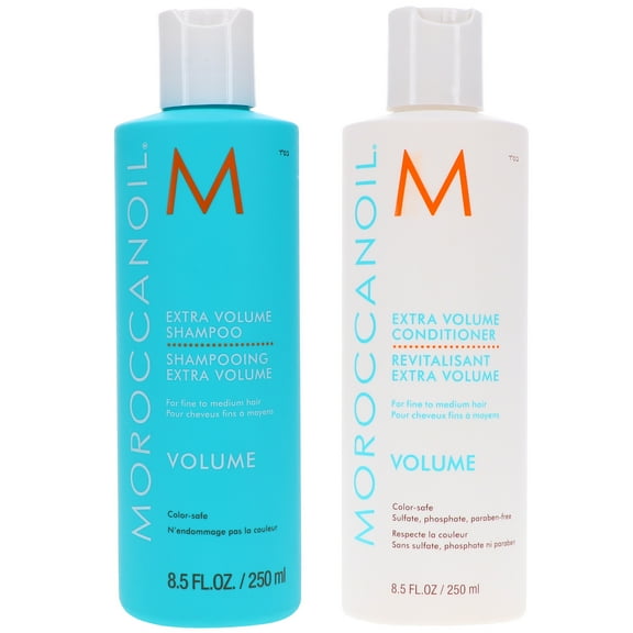 Moroccanoil Extra Volume Shampoo 8.5 oz & Conditioner 8.5 oz Combo Pack
