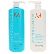 Moroccanoil Hydrating Shampoo 33.8 oz & Hydrating Conditioner 33.8 oz Combo Pack