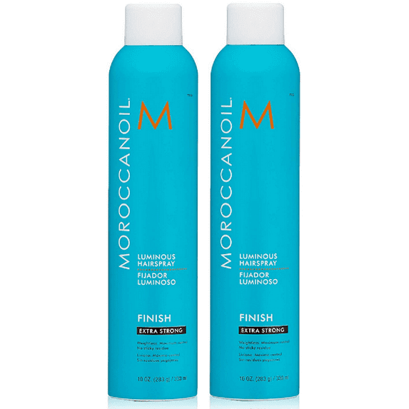 Moroccanoil Luminous Hairspray Finish Extra Strong 10 Ounce Pack Of 2