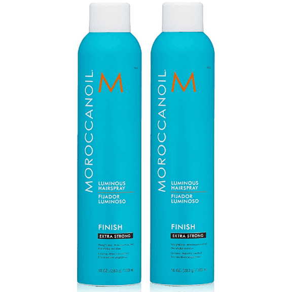 Moroccanoil Luminous Hairspray Finish Extra Strong 10 Ounce Pack Of 2