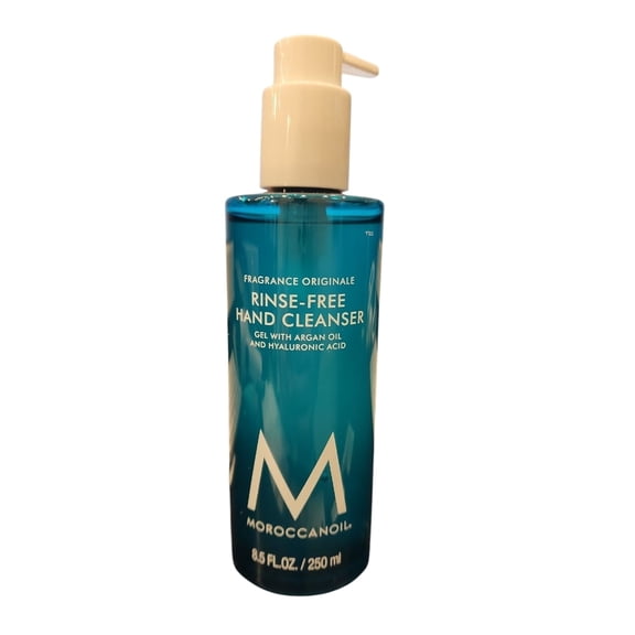 Moroccanoil Rinse-Free Hand Cleanser with Hyaluronic Acid 8.5oz