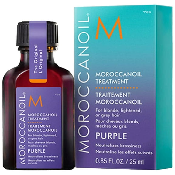 Moroccanoil Treatment Purple Hair Oil for Blonde Hair 0.85oz