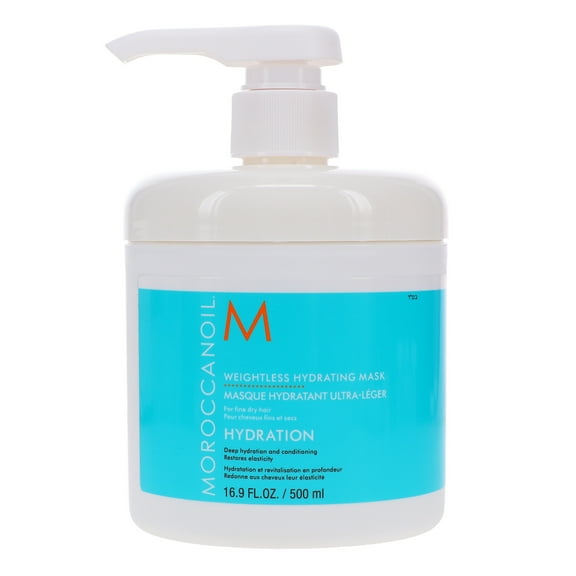 Moroccanoil Weightless Hydrating Hair Mask Fine & Dry Hair 16.9 Oz