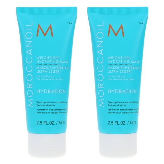 Moroccanoil Weightless Hydrating Mask 2.5 oz 2 Pack
