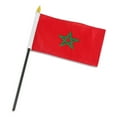 thumbnail image 1 of Morocco 4"x6" Flag Desk Table Stick, 1 of 1