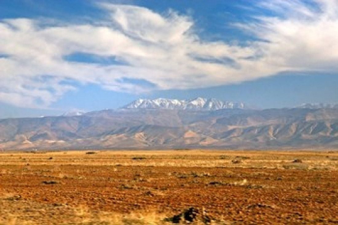 Morocco Atlas Mountains landscape Canvas Art - Kymri Wilt DanitaDelimont (17 x 11)
