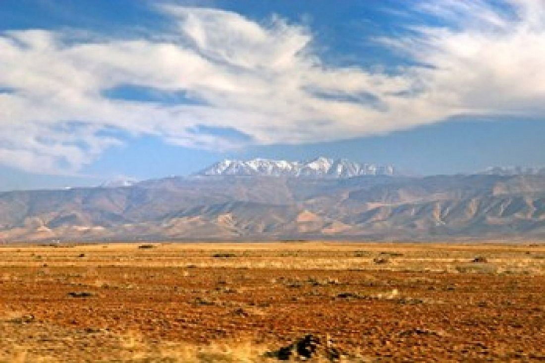 Morocco Atlas Mountains landscape Canvas Art - Kymri Wilt DanitaDelimont (34 x 23)