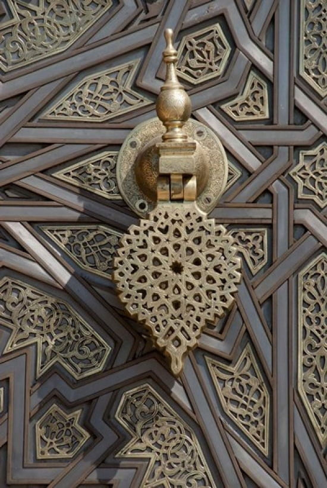 Morocco Casablanca Palace Moorish Architecture Canvas Art - Cindy Miller Hopkins  DanitaDelimont (11 x 17)