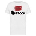thumbnail image 1 of Morocco Country Flag T-Shirt Men -Image by Shutterstock, Male Medium, 1 of 2