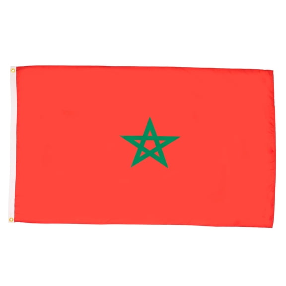 AZ FLAG Morocco Flag 3x5 ft Moroccan Banner 100D Polyester 2 Grommets