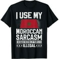 thumbnail image 1 of Morocco Flag Souvenirs for Moroccans Men & Women T-Shirt, 1 of 4