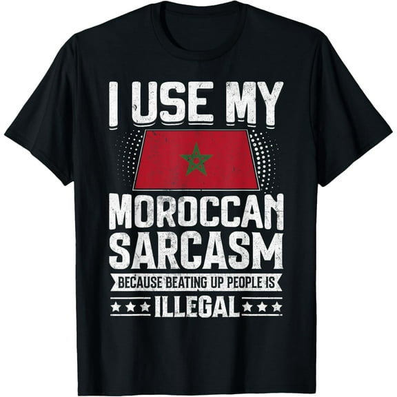 Morocco Flag Souvenirs for Moroccans Men & Women T-Shirt